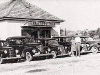 Restoran 'Zlatnoj voži' (današnji Zelendvor), Samoborska cesta oko 1940. godine
